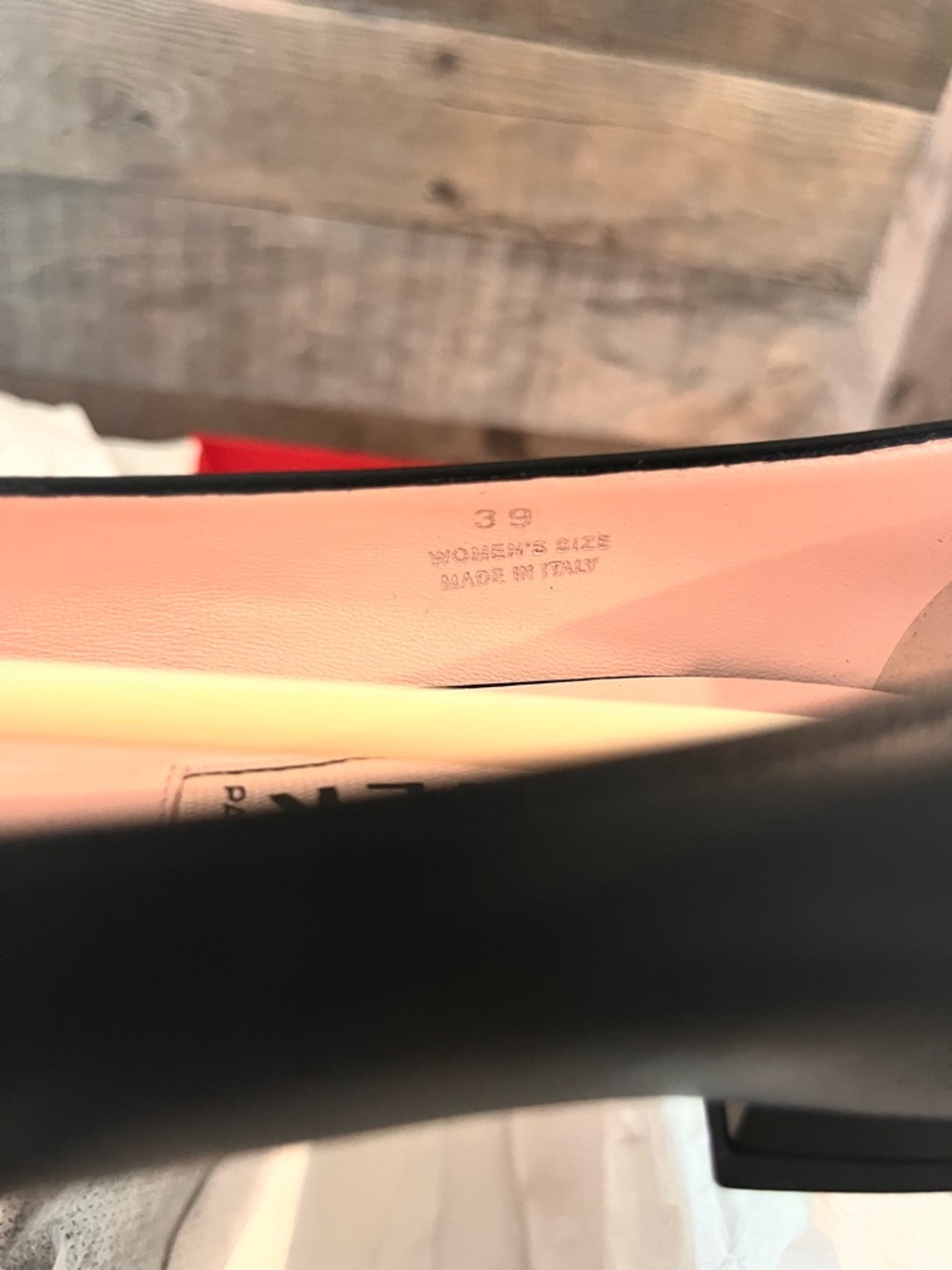 ROGER VIVIER Gommettine Ballerinas flats in black leather size 39 - NEW - Picture 14 of 16